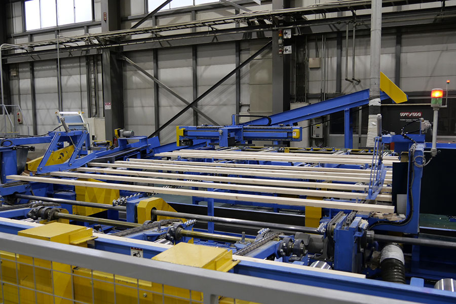 Automated Planer Line
