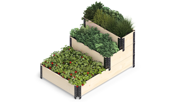 ステップドベッド